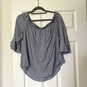 Old Navy off the should top